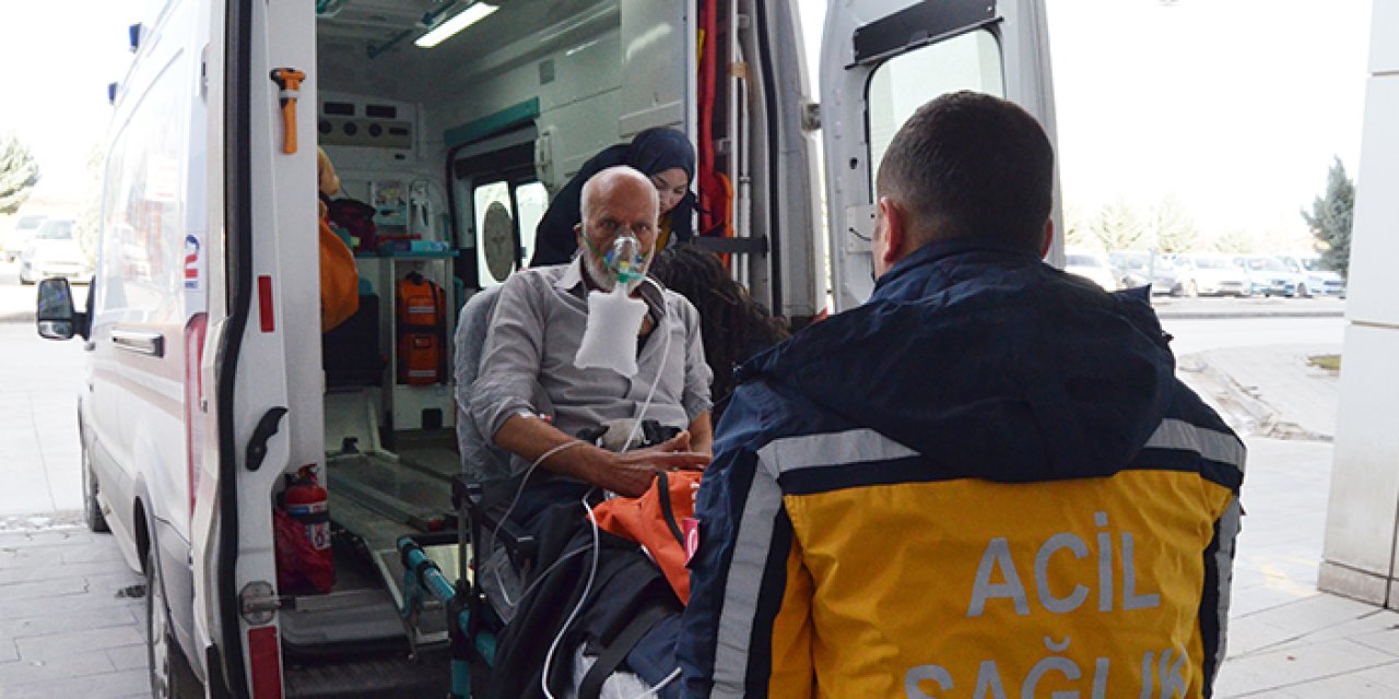 Aksaray’da soba faciası: 9 kişi karbonmonoksitten zehirlendi