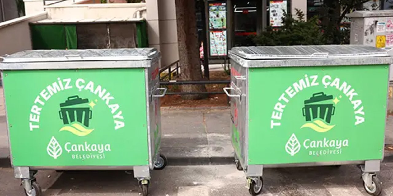 Çankaya Belediyesi’nden atık yönetiminde kapsamlı çalışma