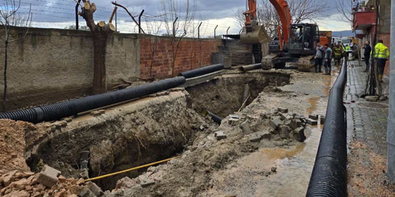 Manisa’da Altyapı Çalışmasında Göçük: 1 İşçi Yaralı