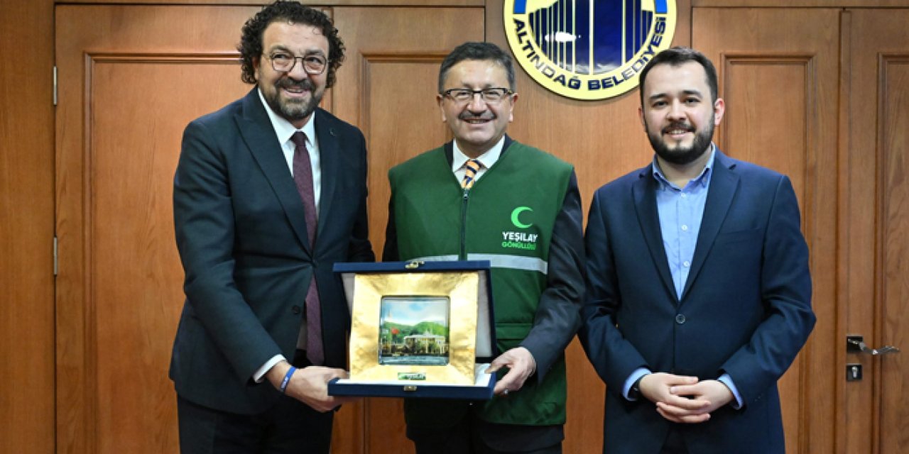 Altındağ Belediyesi’nde Yeşilay temasları gerçekleştirildi