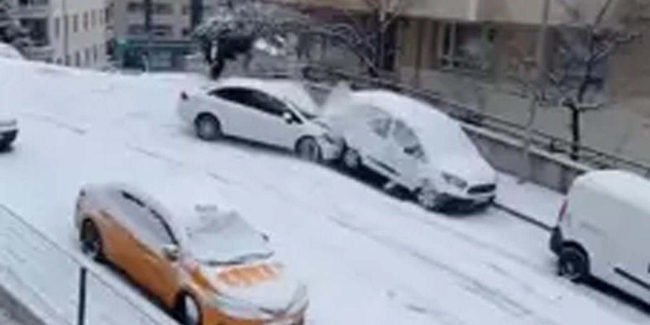 Ankara’nın yüksek rakımlı ilçelerinde kar etkisini gösterdi