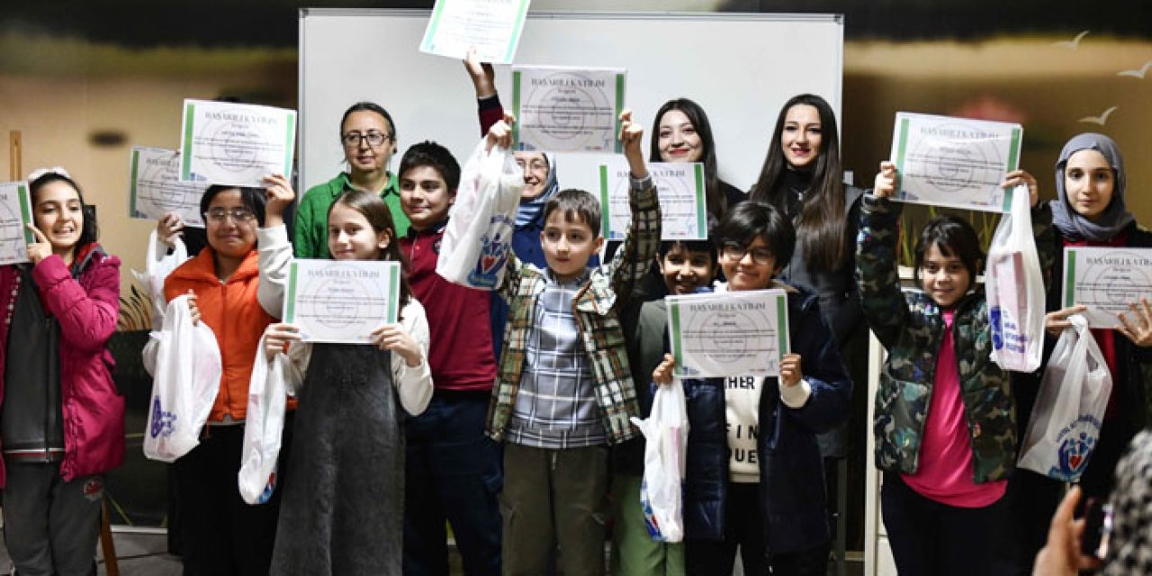 ABB’den çocuklara güçlü destek: PERGEL’de 5. dönem tamamlandı