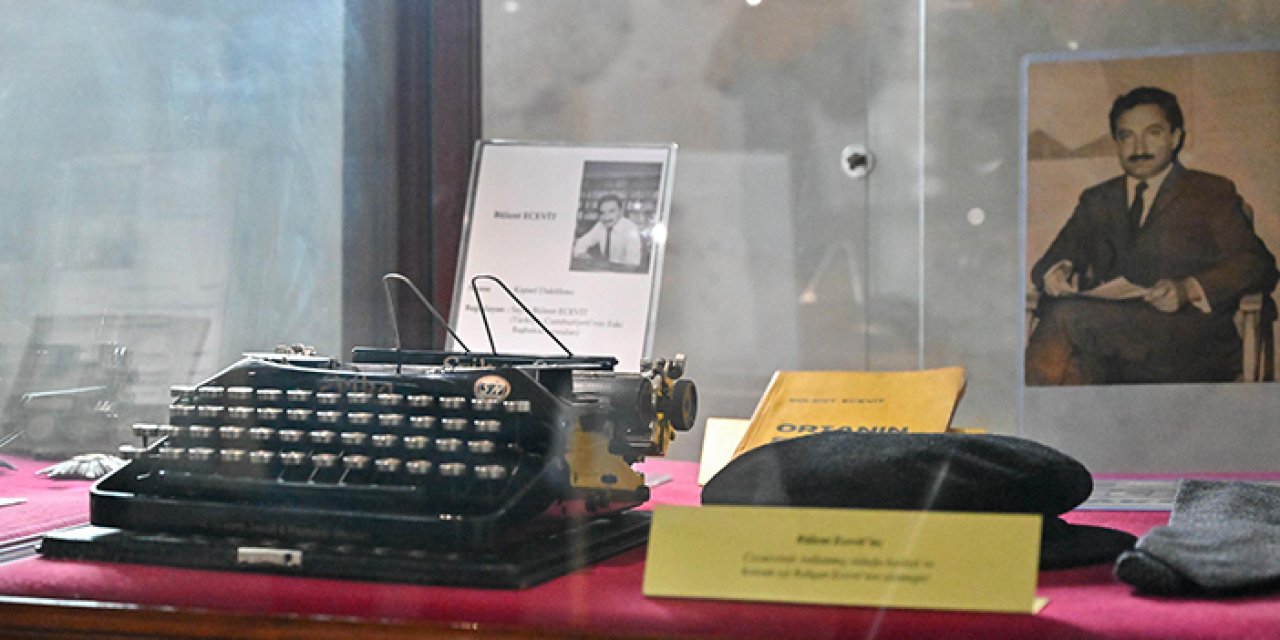 Ecevit’in 70 yıllık daktilosu Ulucanlar’da: Geçici süre müzede sergilenecek
