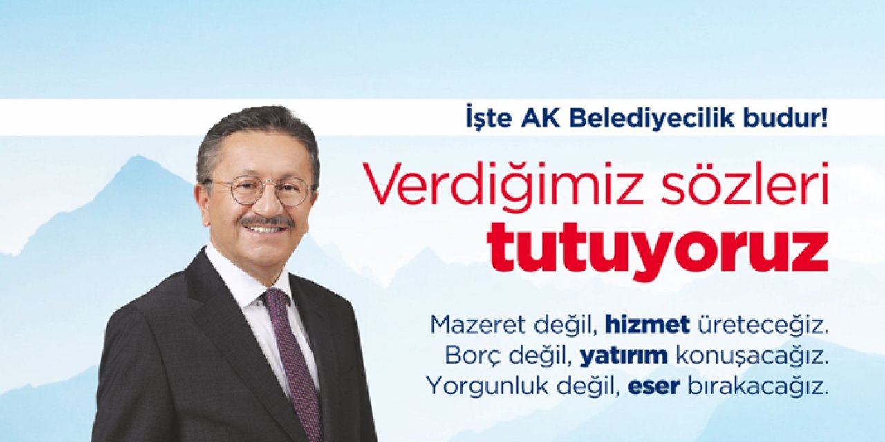 Altındağ Belediyesi’nde borçsuz mali yapı dikkat çekiyor