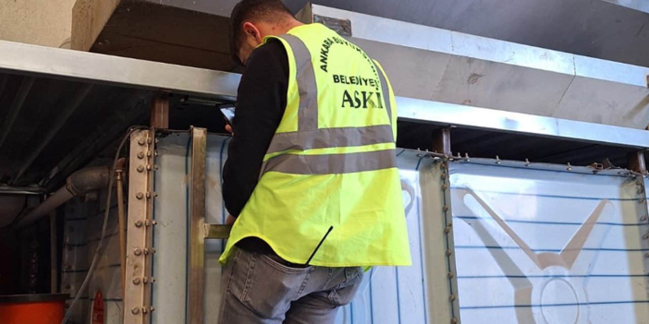 ASKİ’den kaçak su kullanımına yönelik denetimler devam ediyor