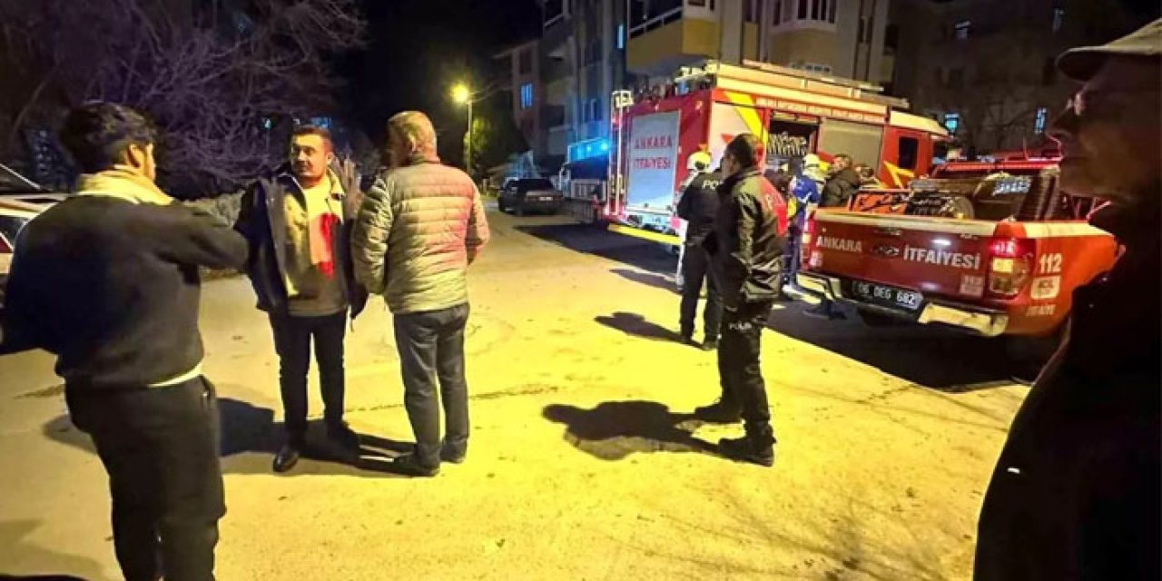 Korkutan dumanlar paniğe yol açtı: Beypazarı’nda baca yangını