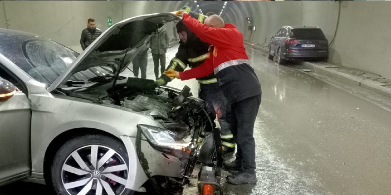 Cizre’de tünelde zincirleme kaza: 1 ölü, 6 yaralı