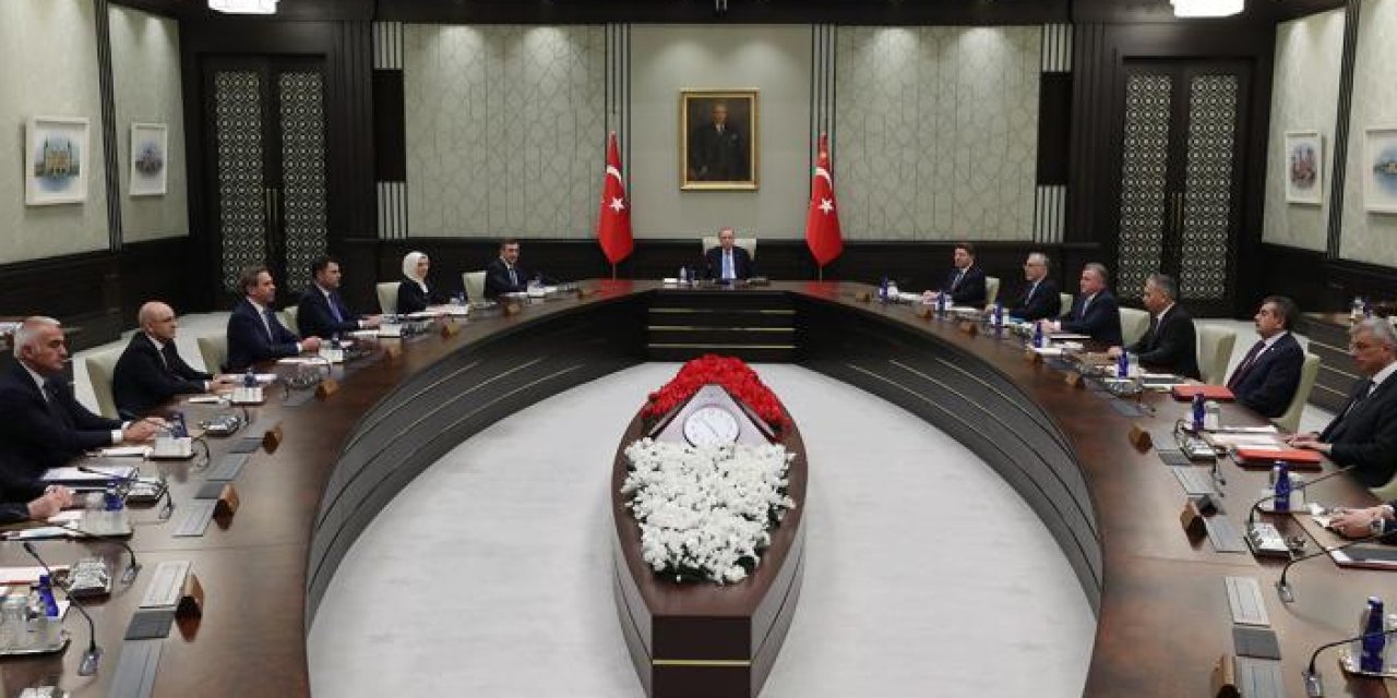 Ekonomi ve güvenlik başlıkları Kabine’nin ana gündemi