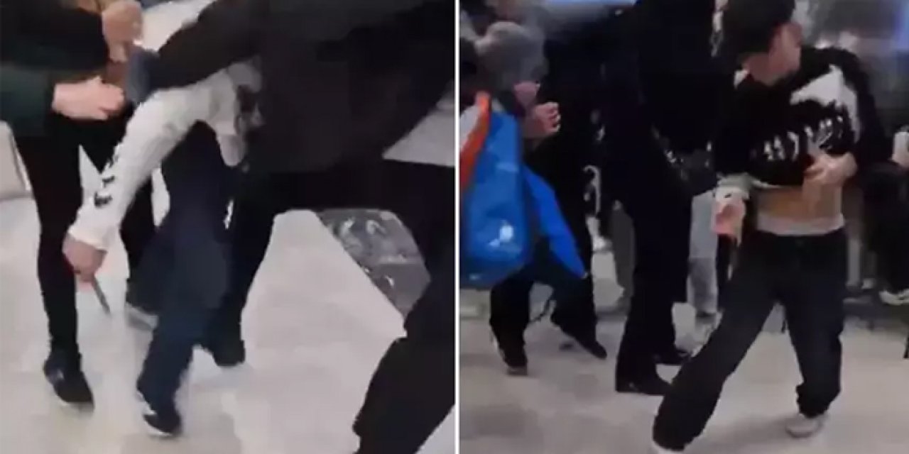 Ankara’da AVM’de çocuklar arasında bıçaklı kavga: 1 yaralı