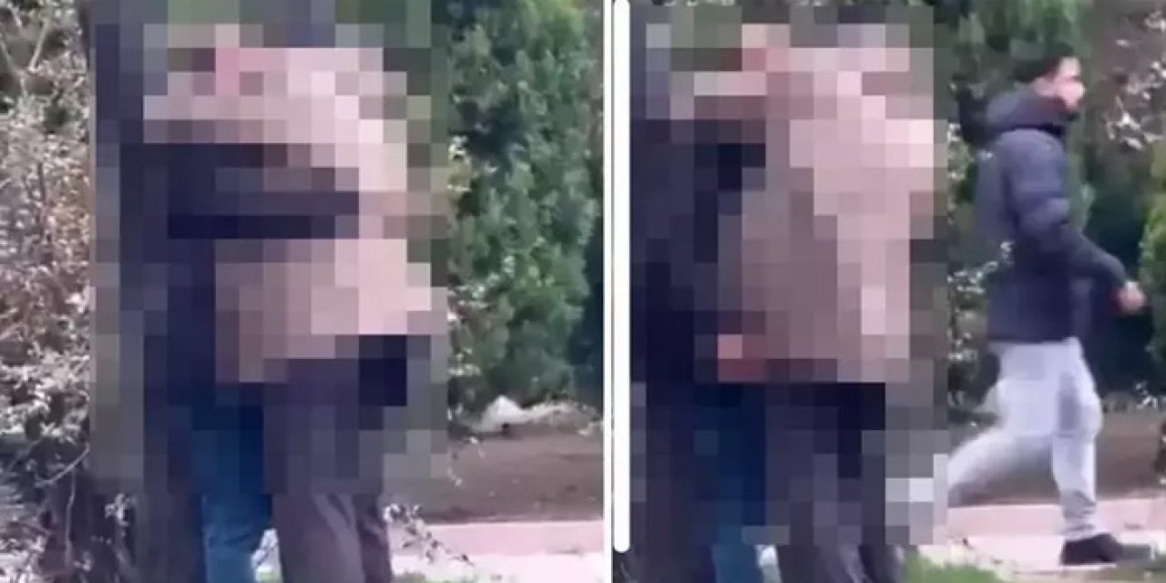 Skandal Olay: İstanbul'un göbeğinde mide bulandıran görüntüler