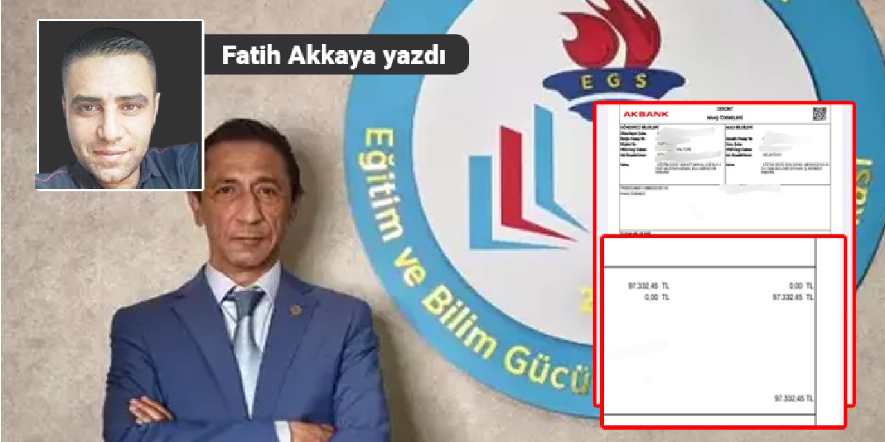 SENDİKA BAŞKANI’NIN MAAŞI