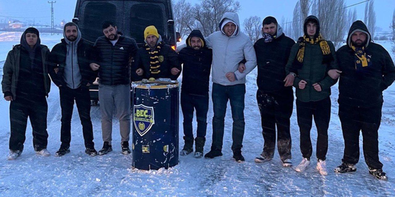 Ankaragücü taraftarının deplasman yolculuğu yarıda kaldı