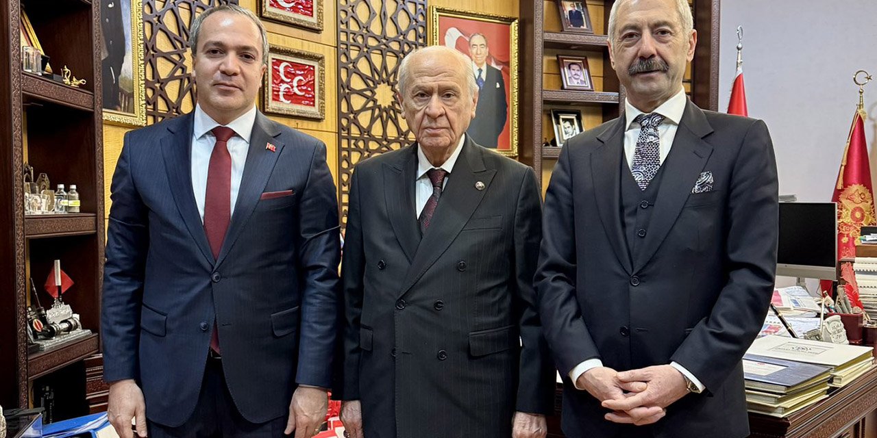 Sedat Şahin’den MHP lideri Bahçeli’ye ziyaret