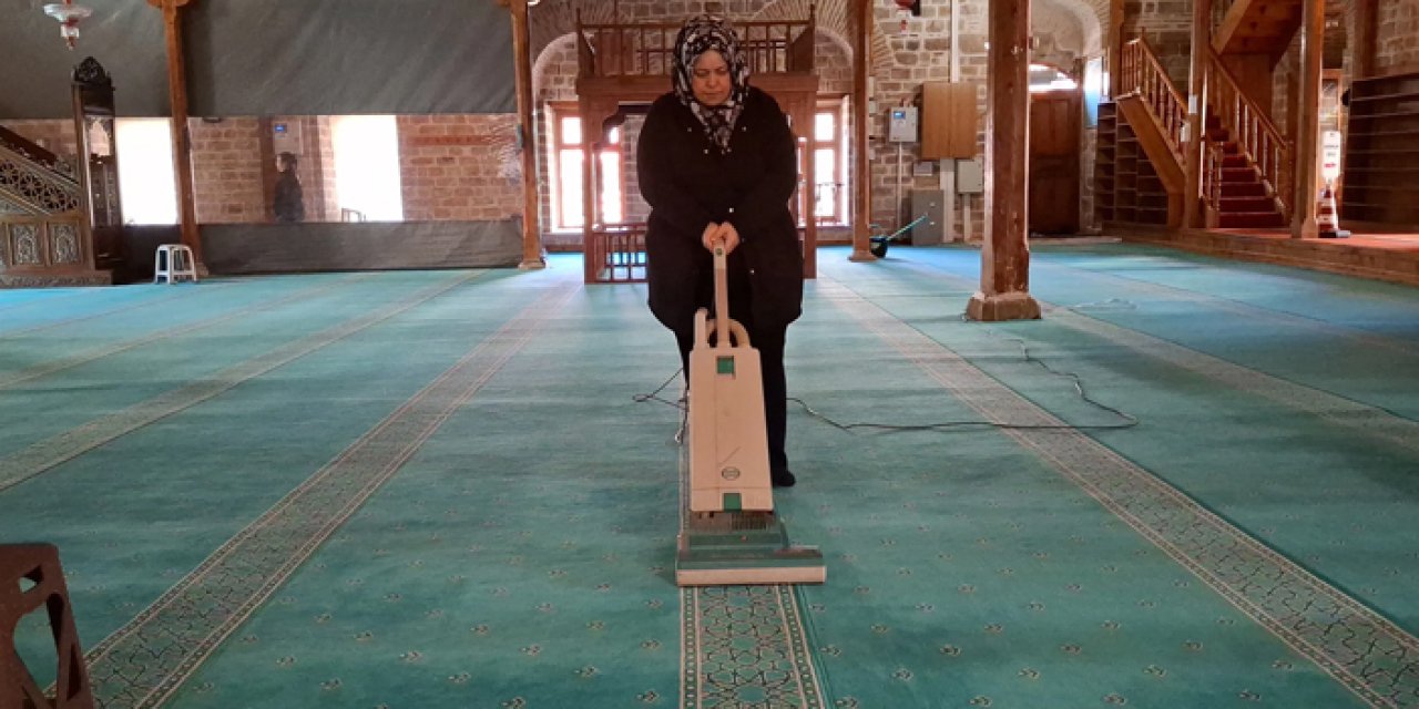 Beypazarı’nda ramazan hazırlığı: camilerde kapsamlı temizlik seferberliği