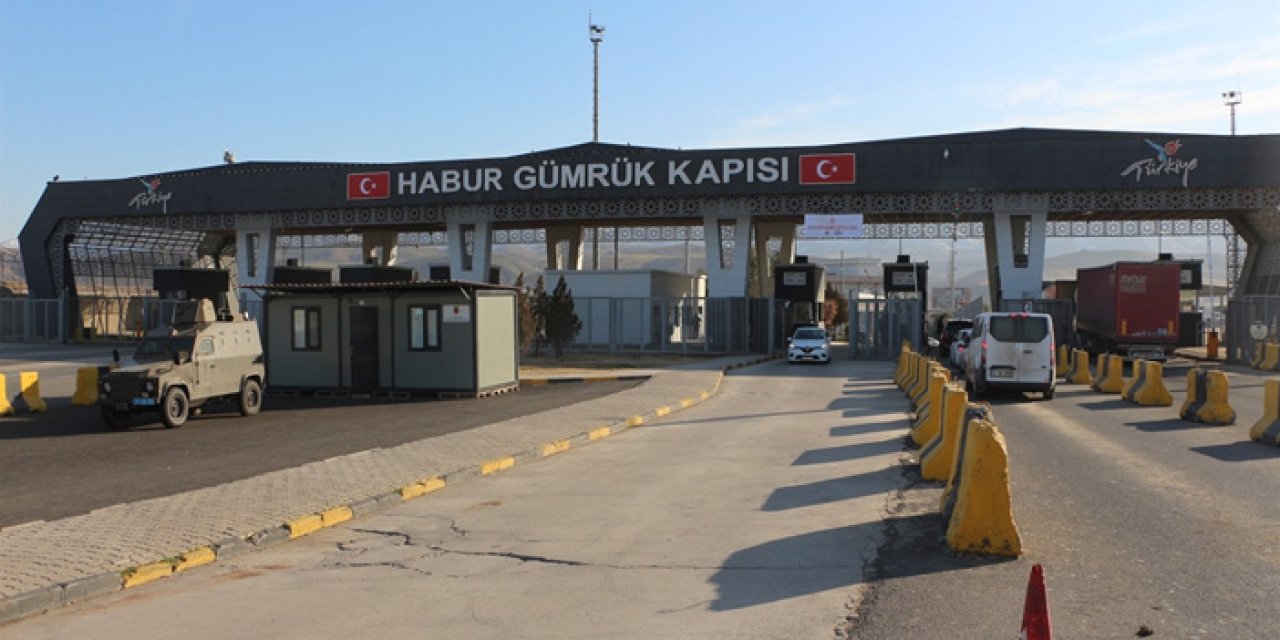 Habur Sınır Kapısı’nda 2025’te 3,4 milyar dolarlık ihracat