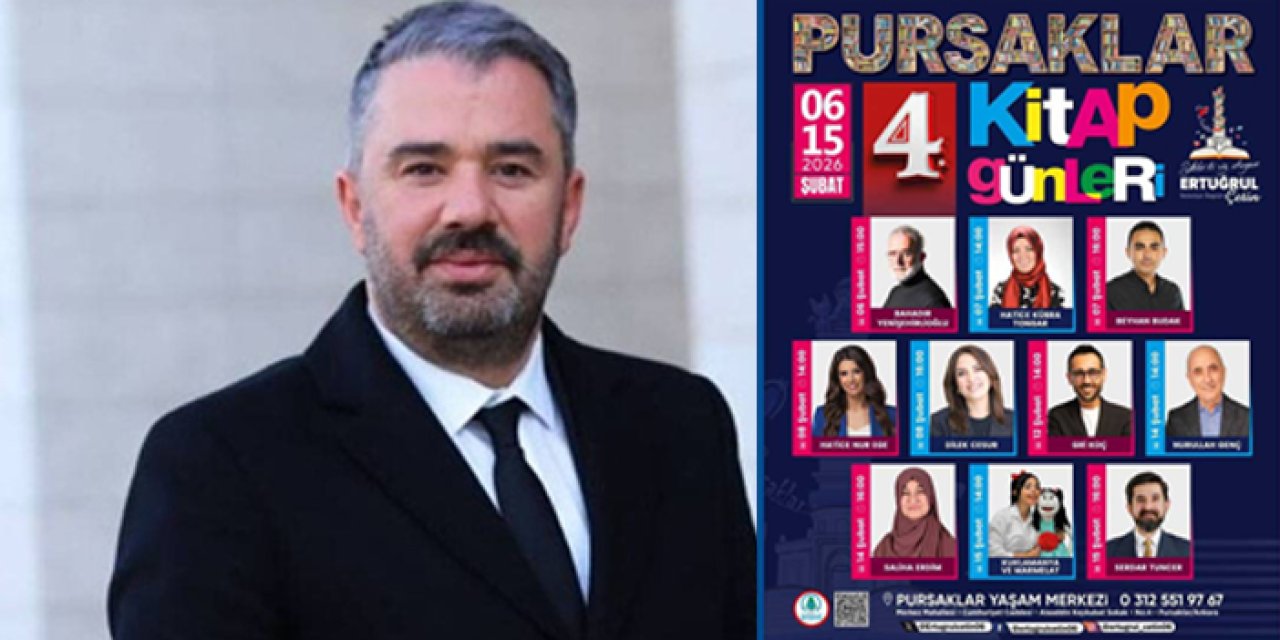 Pursaklar’da kültür şöleni: 4.Kitap günleri başlıyor