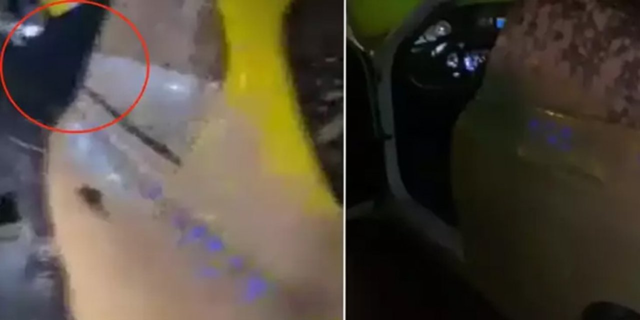 Havalimanından Bindiler, Takside Dehşet Saçtılar: Şoförü Darp Edip Kaçtılar