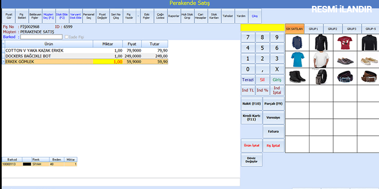 MARKET SATIŞ YAZILIM (1C ENTERPRİSE ENTEGRASYONU) HİZMET ALIMI