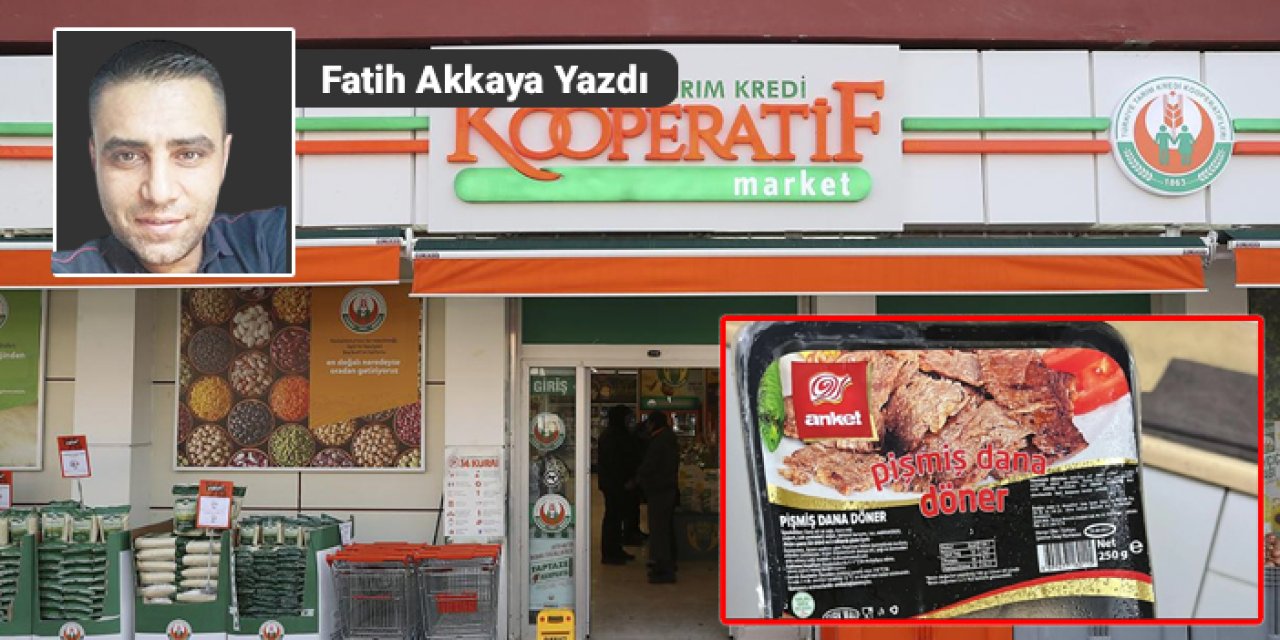 TARIM KREDİ MARKETLERİ DE SATMIŞ