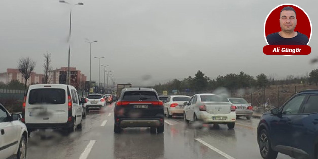 Etimesgut giriş çıkışında trafik çilesi: Haftalardır tampon tampona ilerliyor