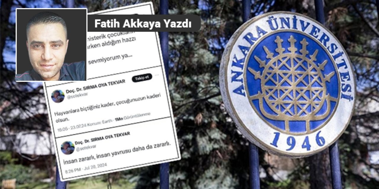 Ankara’da Epstein kafalı akademisyen