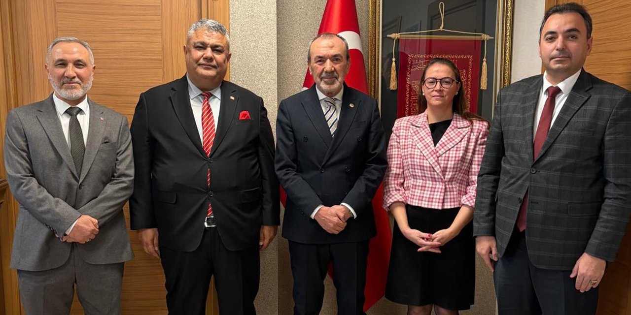 Ankara Meslekte Birlik Derneği’nden MHP’li Yaşar Yıldırım’a ziyaret
