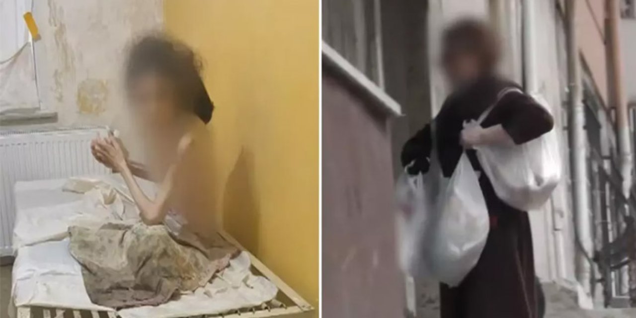 Korkunç olay! Anne hayatını kaybetti, kızı bir deri bir kemik bulundu