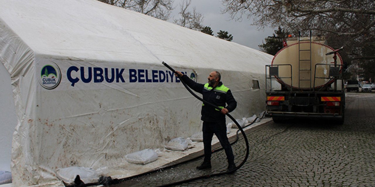 Çubuk’ta Ramazan çadırı kuruldu: Binlerce kişi gönül sofrasında buluşacak