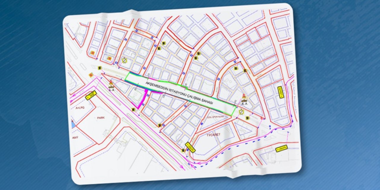 Mamak metrosu için bir cadde daha trafiğe kapatılacak