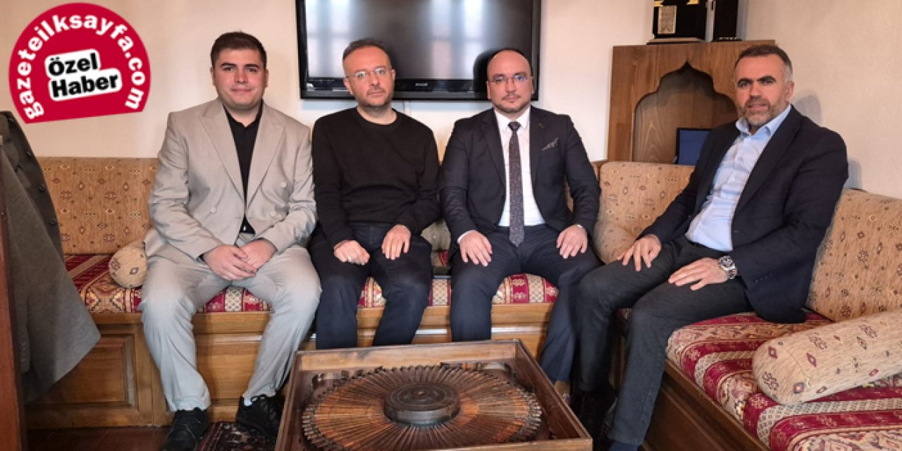 Anahtar Parti’den Gazeteilksayfa.com’a ziyaret