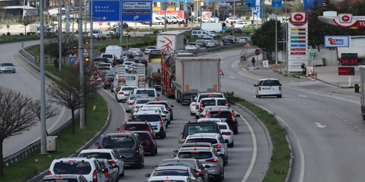 Ankara - Samsun yolunda çalışma var: Trafiğe kapatılacak