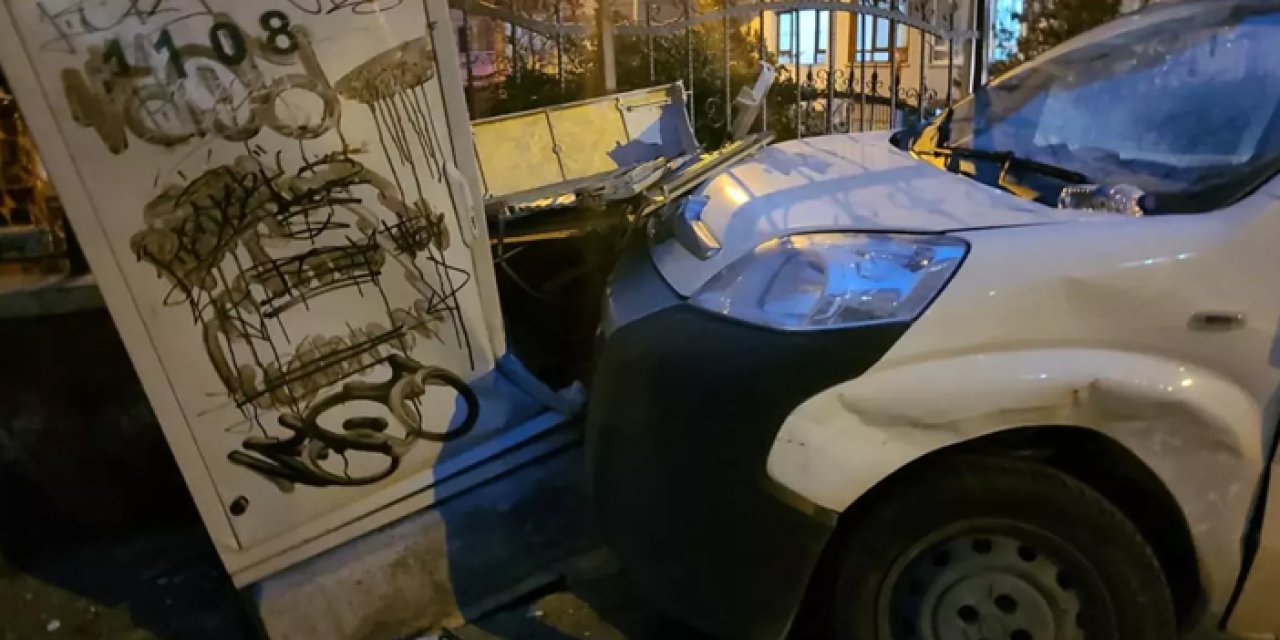 Ankara'da araçlar çarpıştı: 1 yaralı