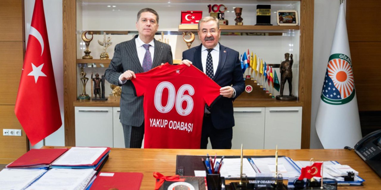 Gençlerbirliği’nden Gölbaşı Belediyesi’ne ziyaret