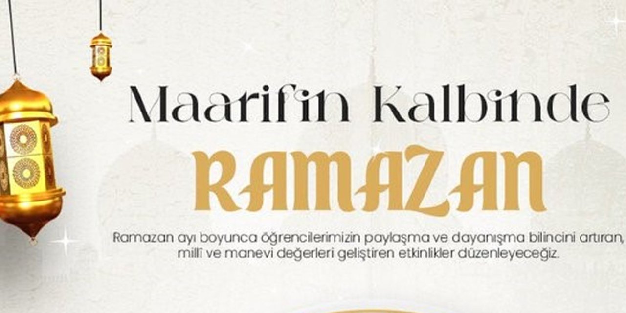 Okullarda Ramazan seferberliği: MEB’den “Maarifin Kalbinde Ramazan” hamlesi
