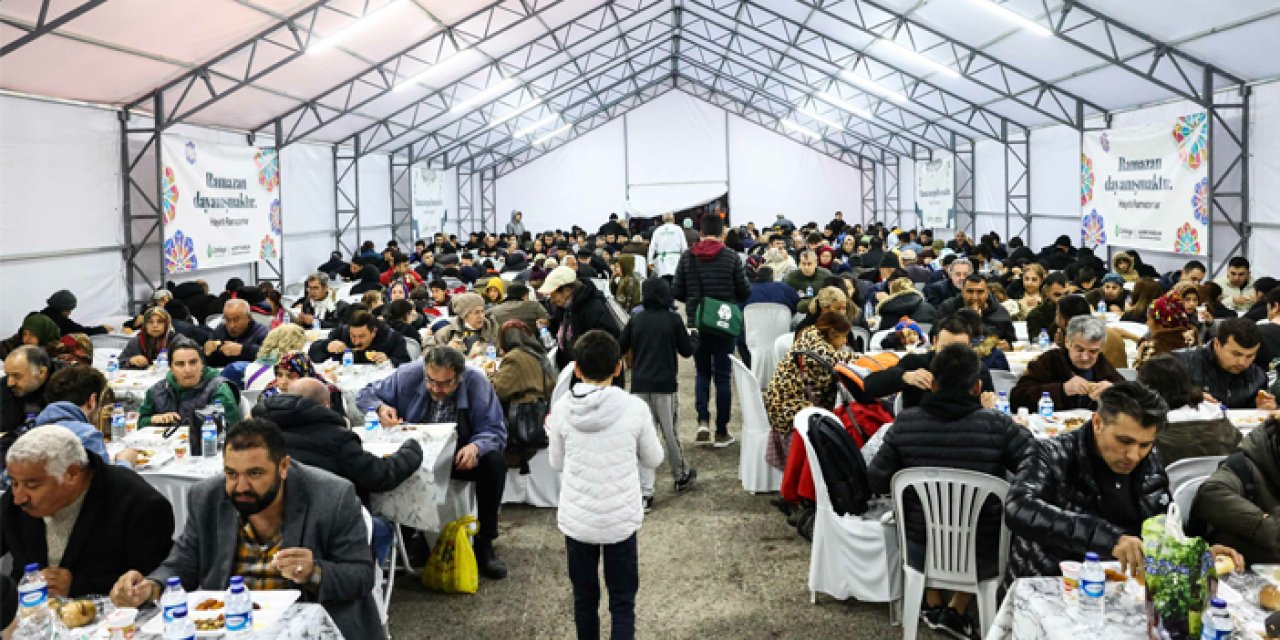 Çankaya Belediyesi Ramazan’da üç mahallede iftar çadırı kurdu