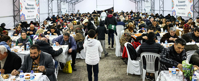 Çankaya Belediyesi Ramazan’da üç mahallede iftar çadırı kurdu