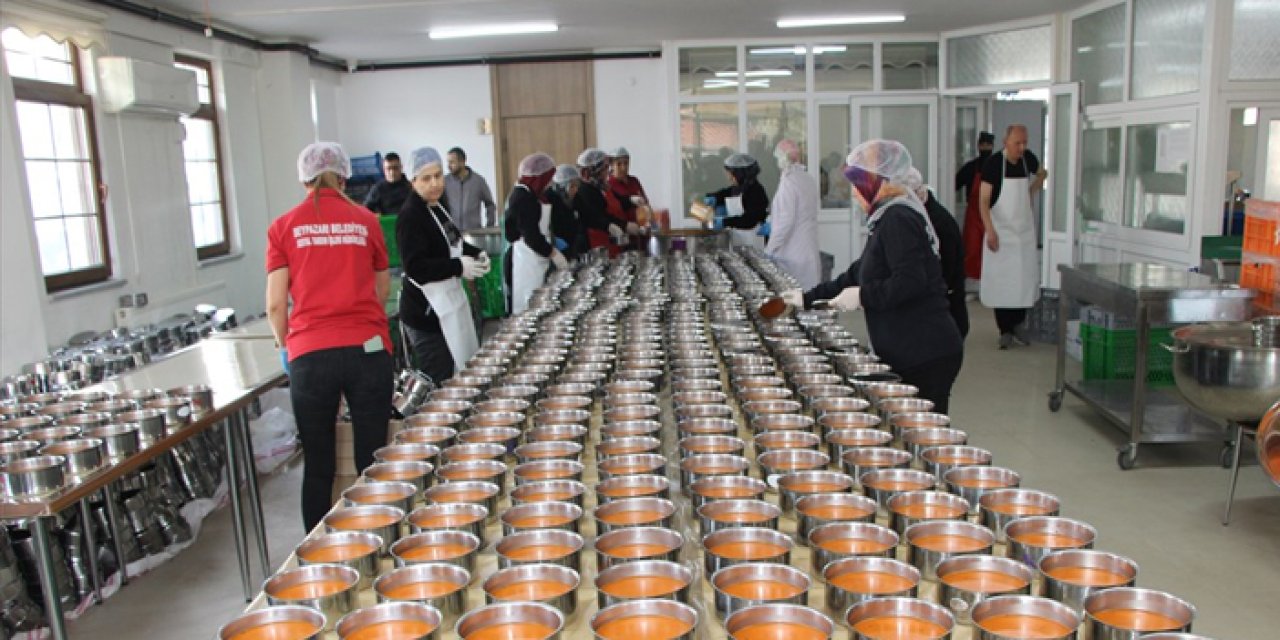 Beypazarı'nda belediye tarafından Ramazanda her gün 1200 kişiye yemek dağıtılacak