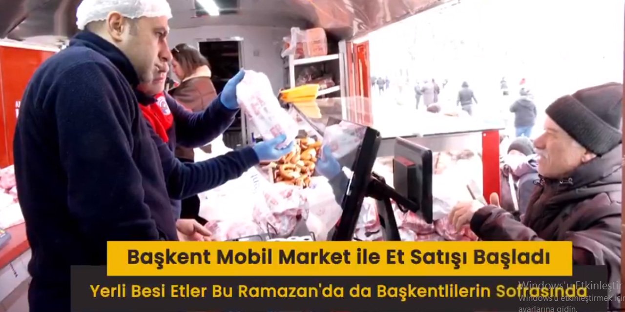 Ankara Büyükşehir’in uygun fiyatlı kırmızı et satışına büyük rağbet