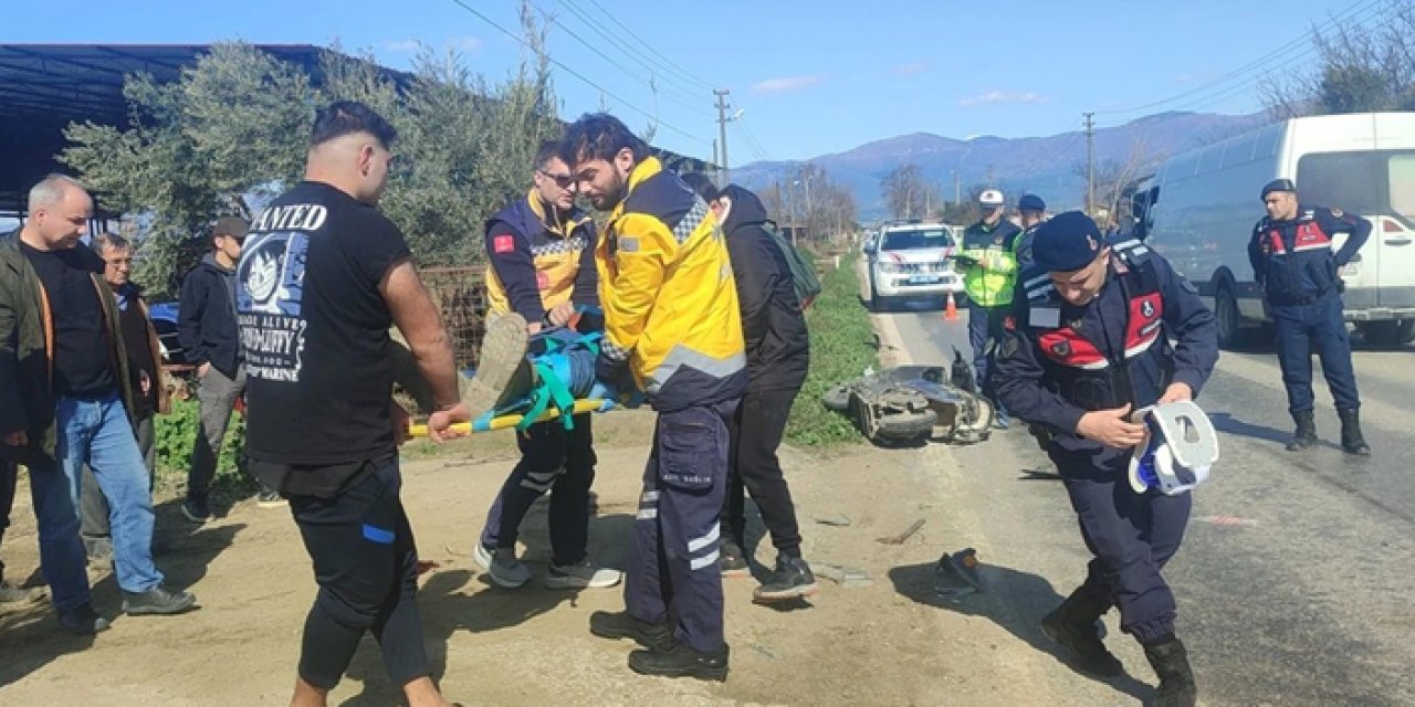 İzmir'de motosiklet kazası: 1 ölü
