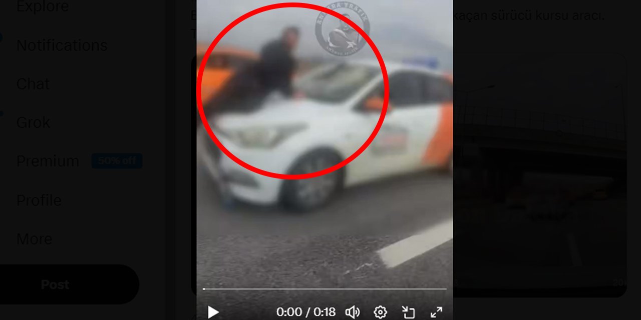 Ankara Bağlıca’da akıl almaz olay: Çarptığı kişiyle kaçtı