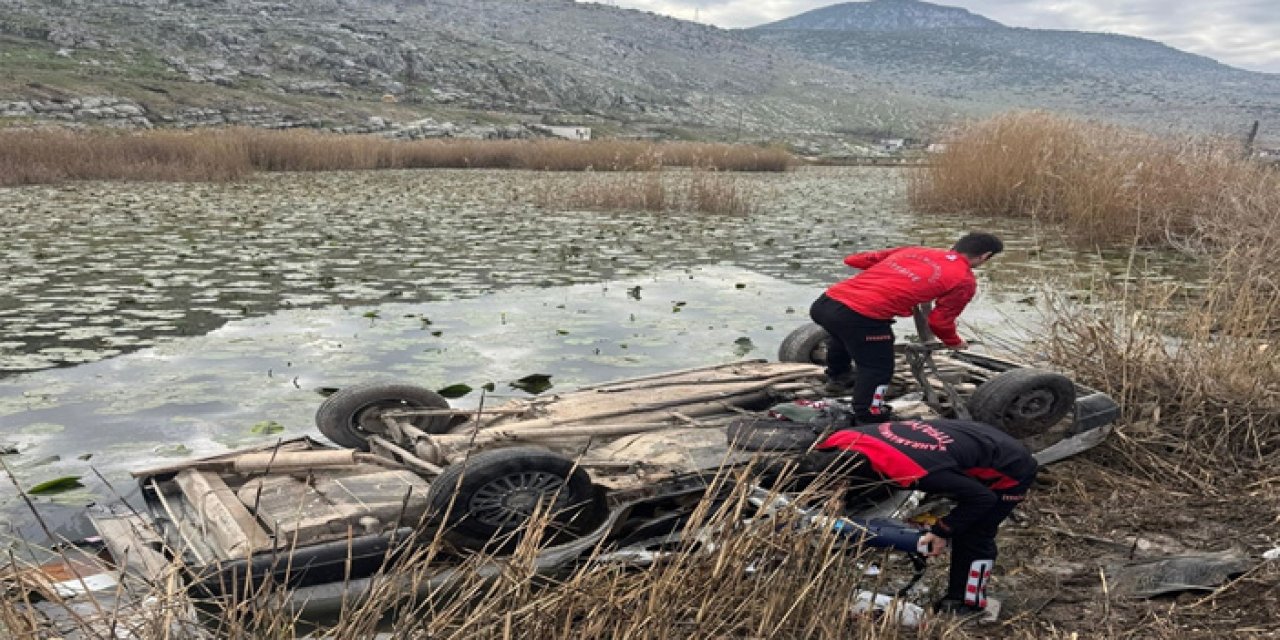 Göle Düşen Otomobilin Sürücüsü Yaşamını Yitirdi