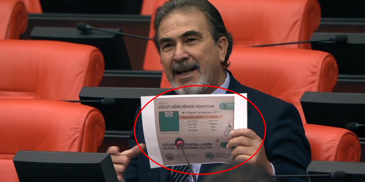 Hastane duvarında alkolü meşru gösteren afiş: Vekil küplere bindi