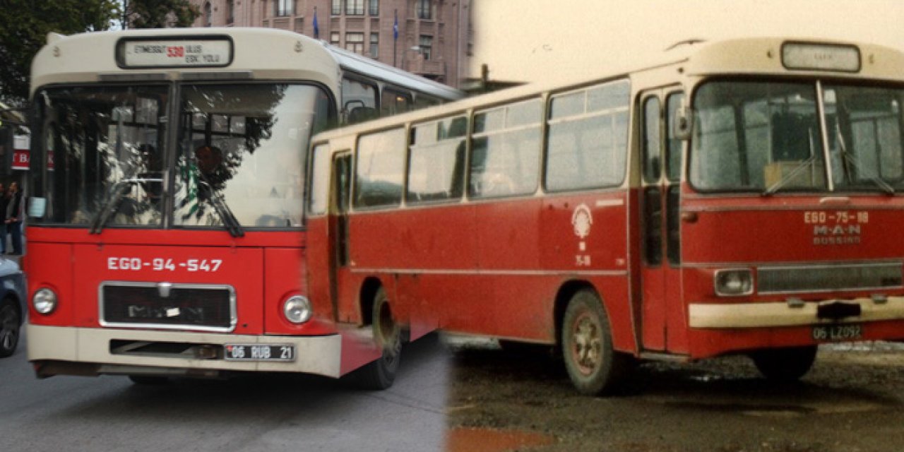 Başkentte toplu ulaşımın asırlık serüveni sosyal medyaya yansıdı