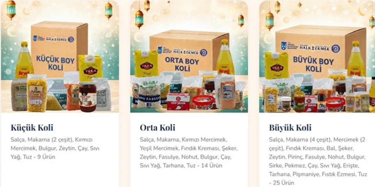 Ankara’da Ramazan’da iyilik hareketi: 2,5 milyon lira destek toplandı