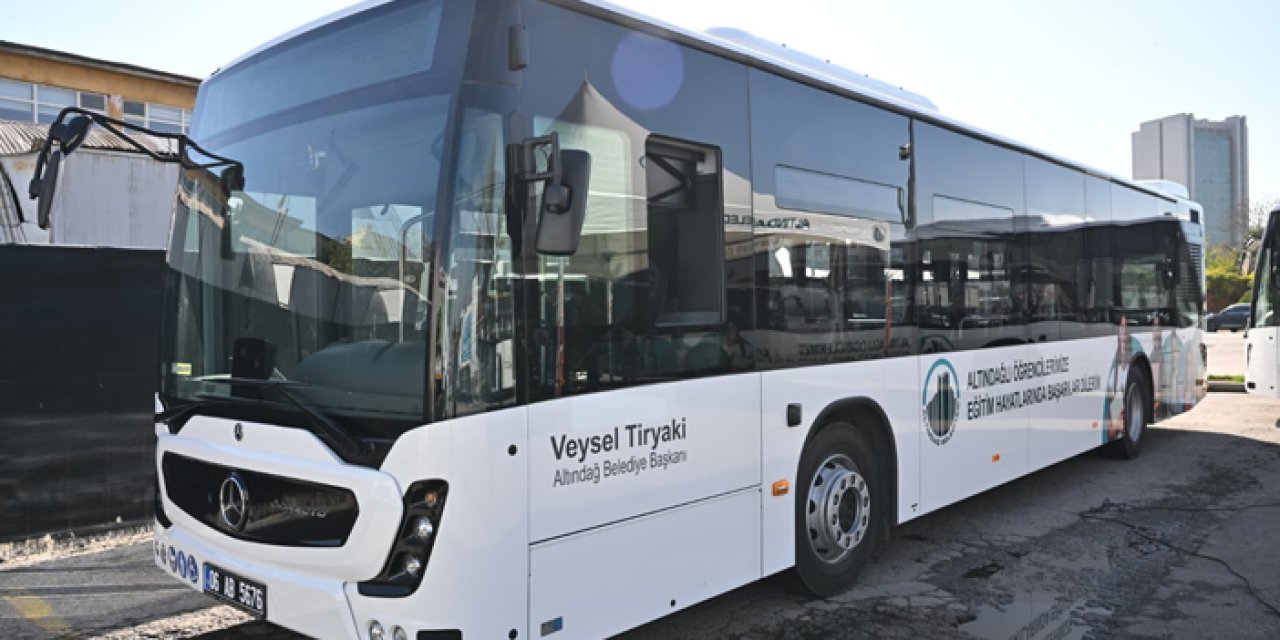 Altındağ’da ücretsiz öğrenci otobüsleri hizmete başladı: 4 bin öğrenciye ulaşım kartı verildi