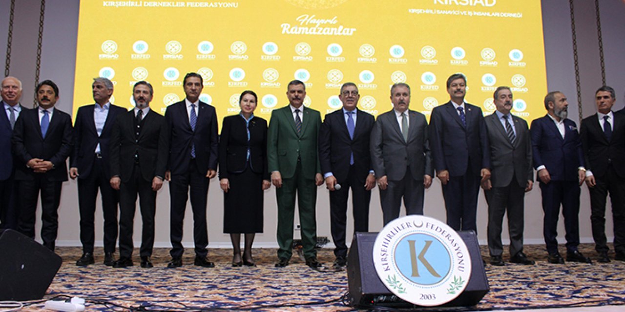 KIR-FED ve KIRSİAD’dan geleneksel iftar: Tek yürek, tek ses mesajı