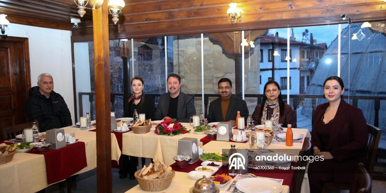 İftarda ağırlanan Hint Büyükelçi Beypazarı’na bayıldı!