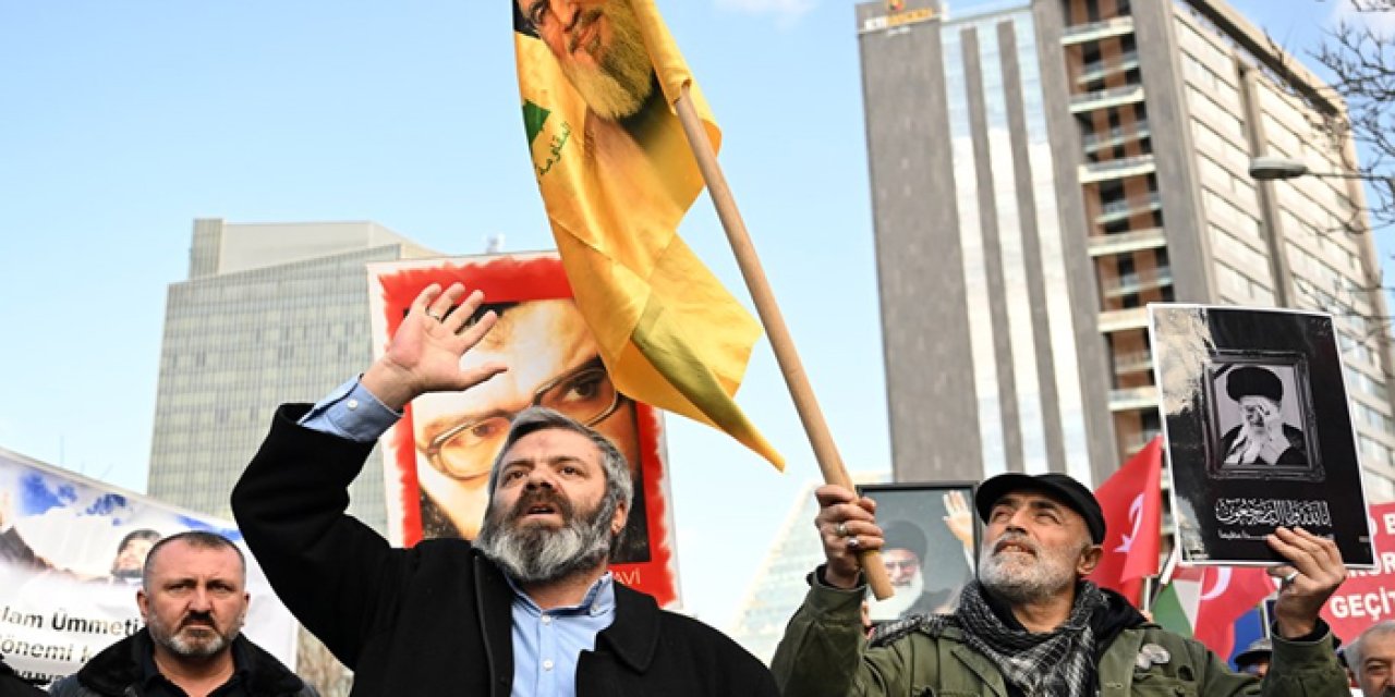 Ankara’da ABD ve İsrail’in İran’a yönelik saldırıları protesto edildi