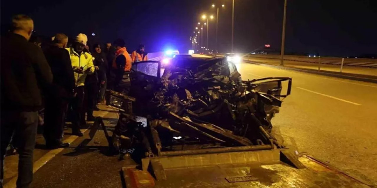 Ankara-Kahramankazan Yolunda Feci Kaza: 1 Ağır Yaralı