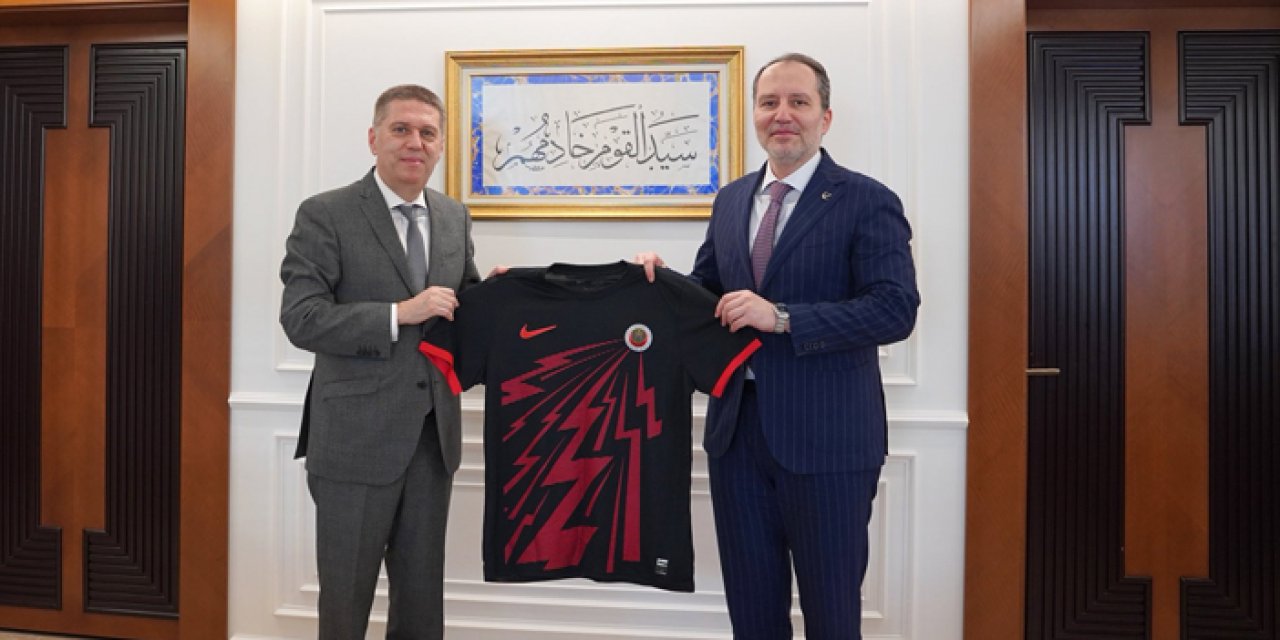 Gençlerbirliği başkanı Çakmak’tan Fatih Erbakan’a ziyaret